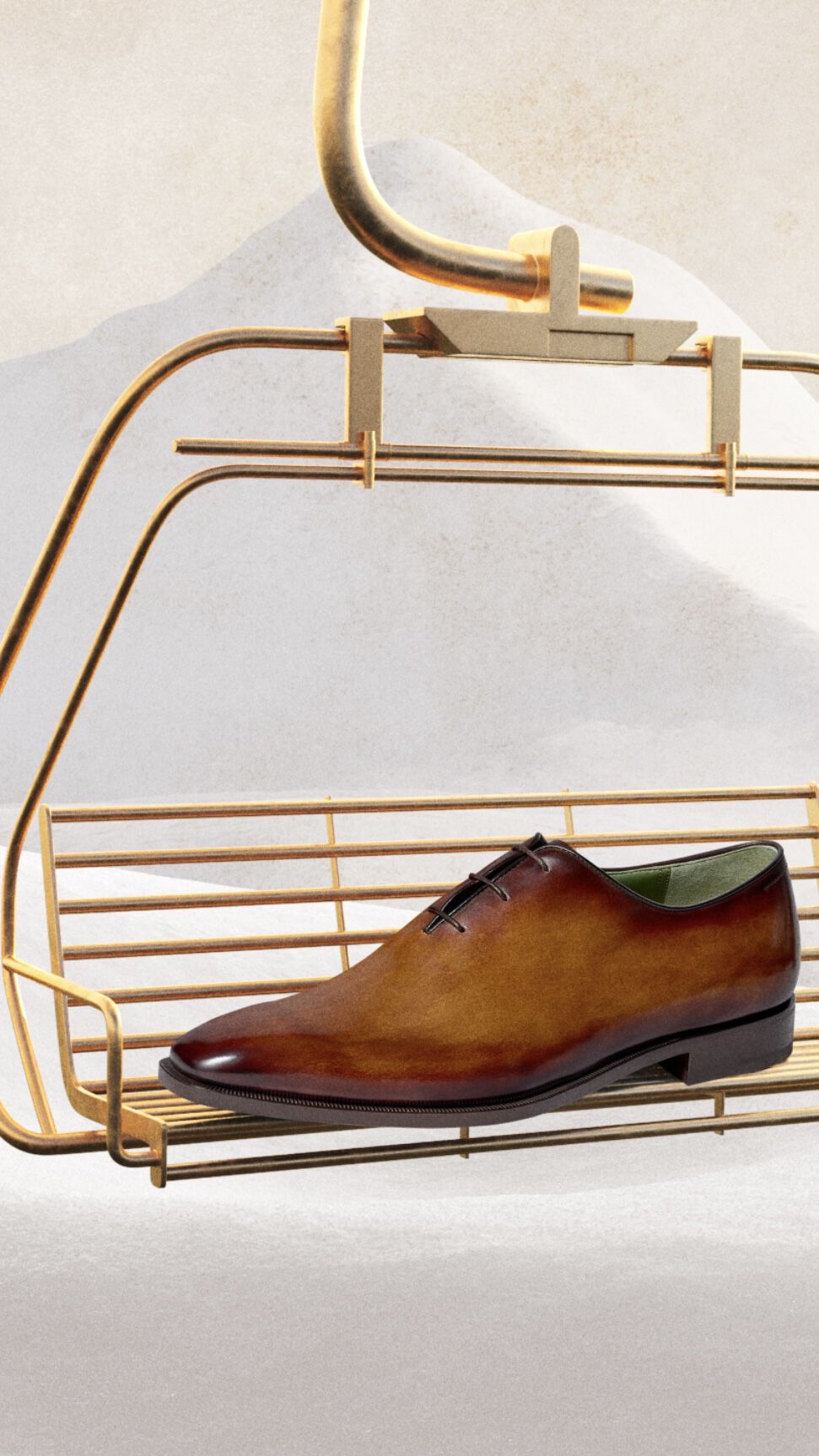 Berluti オブジェ　保存袋付き ベルルッティ「BERLUTI」長財布用空箱・保存袋・しおり (4382) 正規品